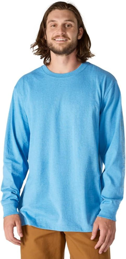 HOTCarhartt Men's Dearborn Loose Long-Sleeve Logo T-Shirt Closeout