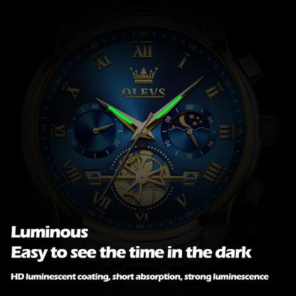 HOTOLEVS Mens Watches Waterproof Stainless Steel Adjustable Bracelet Watch Quartz Analog Watch for Men Fashion Business Classic Mens's Wrist watch's Casual Watches Gold/Blue/Black/White/Face/Dial