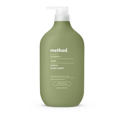 HOTmethod men's Body Wash, Sea + Surf - Moisturizes & Cleanses, Made without Parabens or Phthalates, Cruelty-Free, 28 fl oz