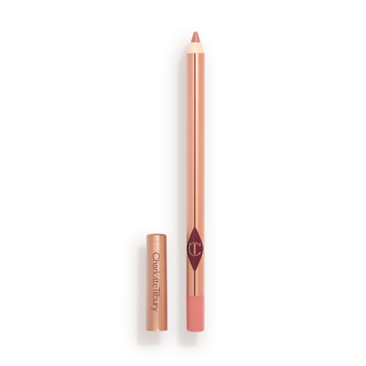 HOTCharlotte Tilbury Lip Cheat Lip Liner Pencil - Gives Lips a Fuller-Looking, Defined Pout - Enriched with Jojoba Oil & Hyaluronic Acid - Waterproof, Smudge-Proof & Transfer-Proof