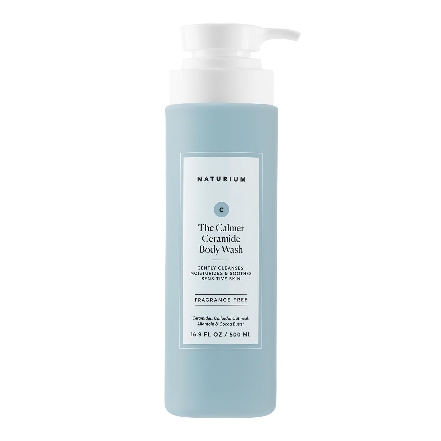HOTNaturium The Glow Getter Multi-Oil Hydrating Body Wash, Gentle Cleanser, 16.9 oz