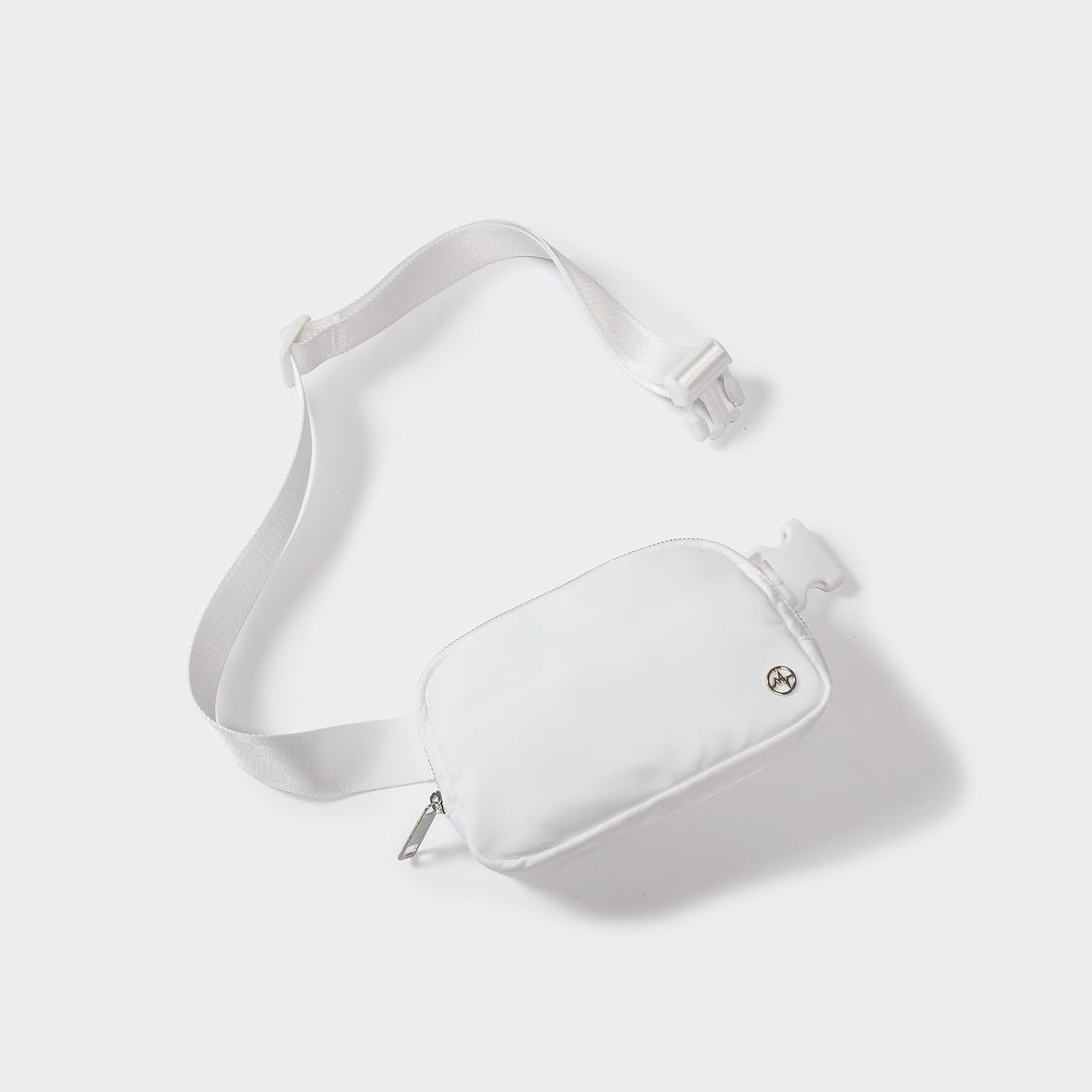 HOTPander Everywhere Belt Bag for Women, Fashion Waist Packs, Crossbody Bags, Everywhere Belt Bag with Adjustable Strap (Pure White).