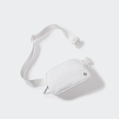 HOTPander Everywhere Belt Bag for Women, Fashion Waist Packs, Crossbody Bags, Everywhere Belt Bag with Adjustable Strap (Pure White).