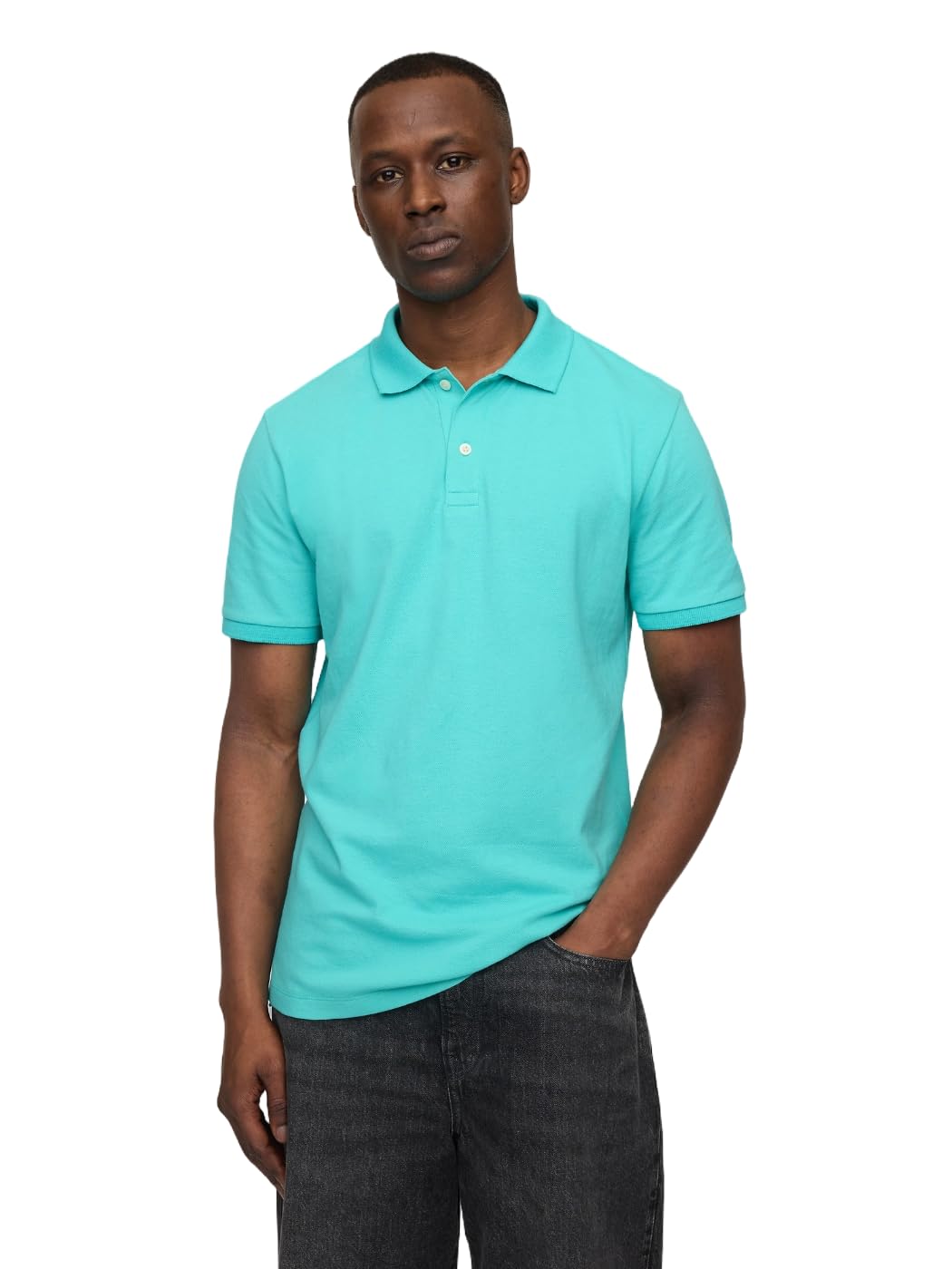 HOTGap Men's Stretch Pique Polo Shirt