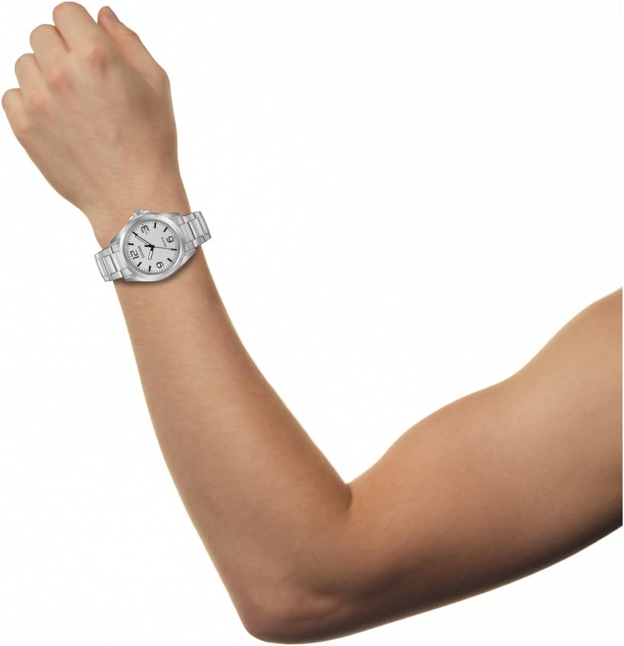 HOTCitizen Men's Eco-Drive Weekender Garrison Field Watch in Stainless