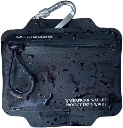 HOTWaterproof Wallet with Hypalon TPU Composite & TOPAZ Submersible Wallet Protection for Keys, Cards
