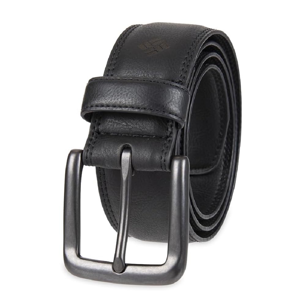 HOTColumbia Men's Casual Everyday Leather Belt – Jeans, Chinos and Daily Wear