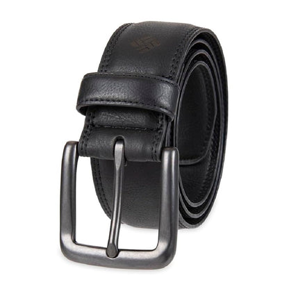 HOTColumbia Men's Casual Everyday Leather Belt – Jeans, Chinos and Daily Wear