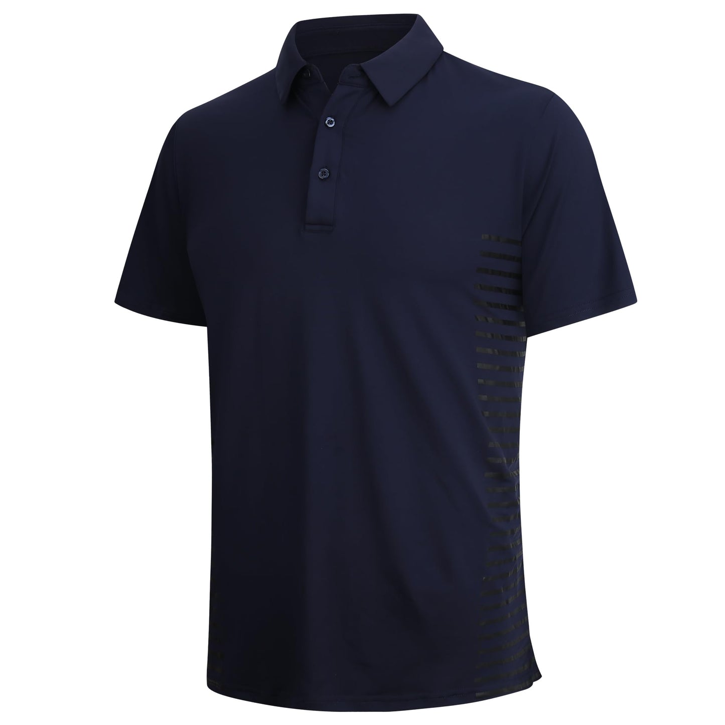 HOTAlex Vando Mens Golf Shirt Moisture Wicking Quick-Dry Short Sleeve Polo | UPF40,Soft & stretch,Sweat resistant,Multi-scene sports & office apparel