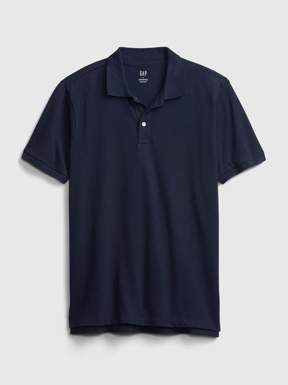 HOTGap Men's Stretch Pique Polo Shirt