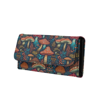 HOTTie Dye Color Slim Long Wallet for Women Hippie Style Colorful Zipper Coin Purse Card Holder, Tie-dye Rainbow Extra Capacity PU Leather Checkbook Wallet with ID Window