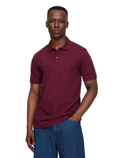HOTGap Men's Stretch Pique Polo Shirt