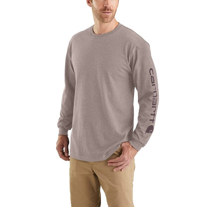 HOTCarhartt Men's Dearborn Loose Long-Sleeve Logo T-Shirt Closeout
