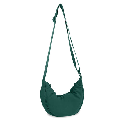 HOTNylon Crescent Crossbody Bag for Women Purses Trendy Men,Small Travel Sling Bag Hobo