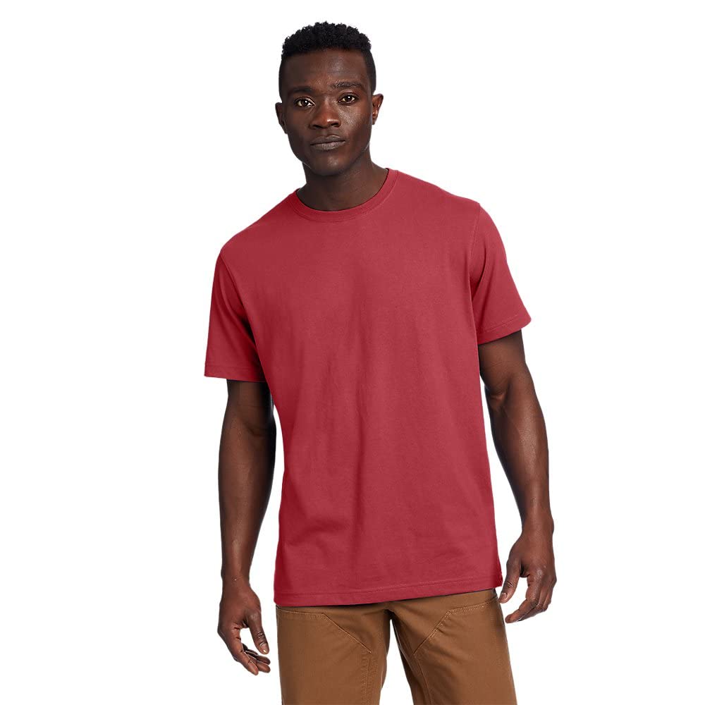 HOTEddie Bauer Men's Legend Wash Classic Short Sleeve Cotton Tee Crewneck T-Shirt