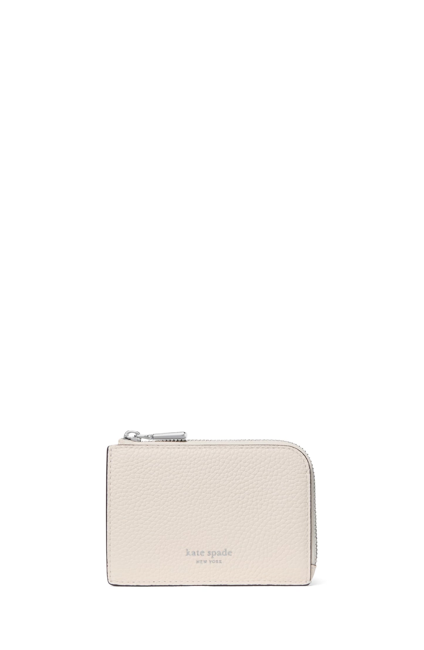 HOTkate spade new york Mini Zip Card Case Pebbled Leather Mini Zip Card Case
