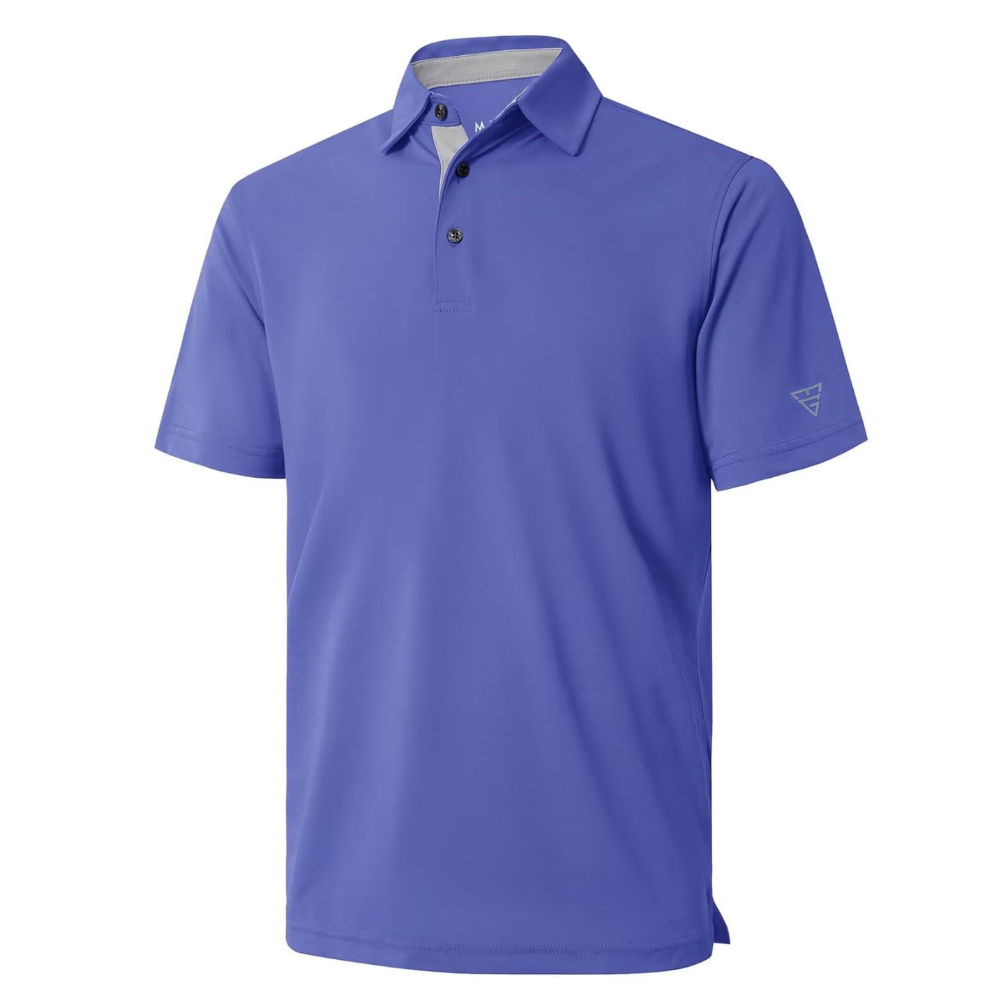 HOTMens Golf Shirt Short and Long Sleeve Moisture Wicking Dry Fit Performance Solid Casual Pique Golf Polo Shirts for Men