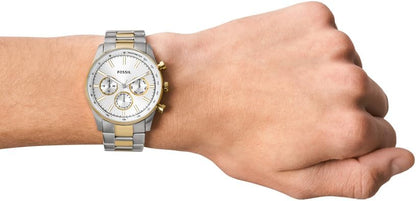 HOTSullivan Multifunction Two-Tone Stainless Steel Watch