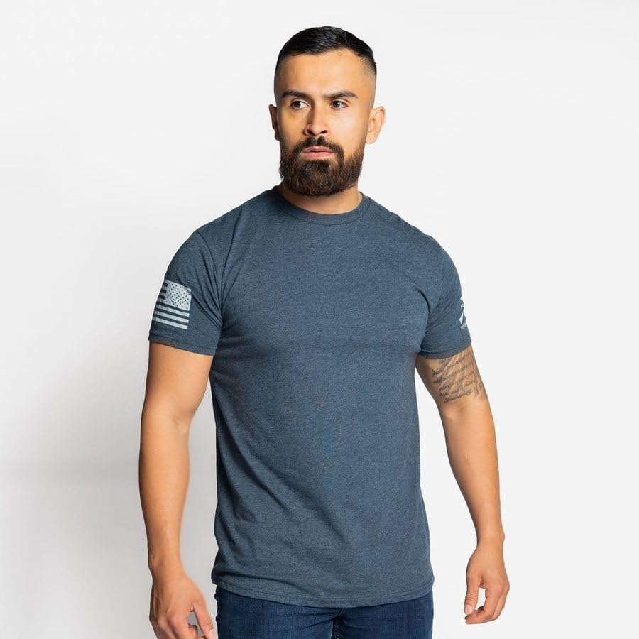HOTGrunt Style Basic Crew Men's T-Shirt