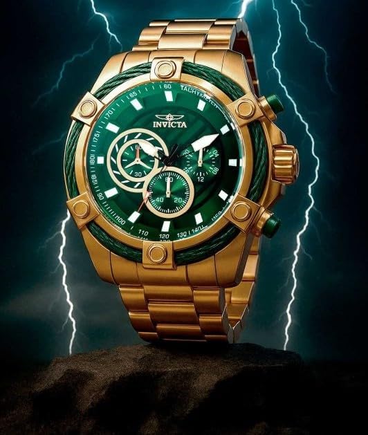 HOTInvicta Men Bolt Quartz Watch, Gold, 25517