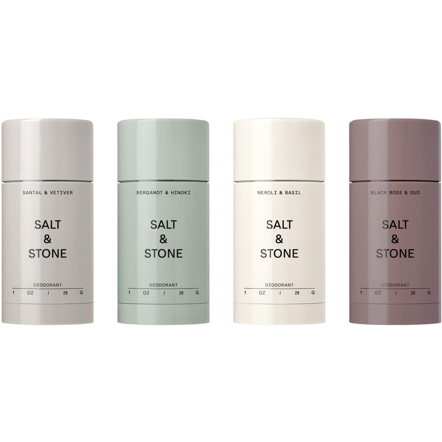 HOTSalt & Stone Aluminum Free Deodorant | Extra Strength 48 Hour Protection for Women & Men | Made with Seaweed Extracts, Niacinamide & Prebiotics | Saffron & Cedar | Extra Strength 48 Hour Protection, Gender Neutral Scent, Made with Niacinamide, Spirulin