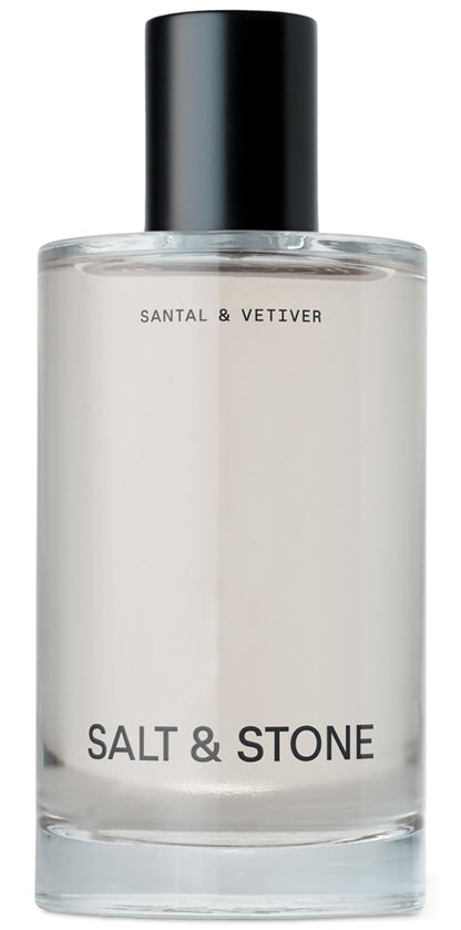 HOTSalt & Stone Hair & Body Mist for Women & Men, Santal & Vetiver 3.4 fl oz | Body & Hair Mist, Warm & Woody Scented Body Spray, Gender Neutral Fragrance with Glycerin & Red Algae, Vegan, Paraben-Free