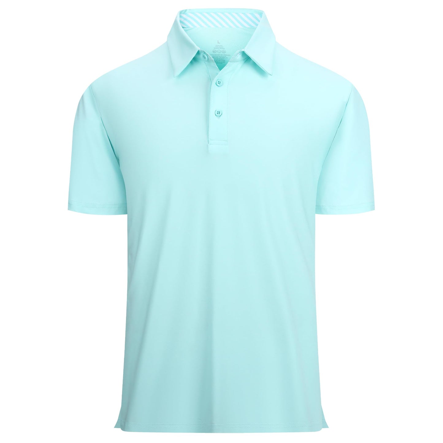 HOTAlex Vando Mens Golf Shirt Moisture Wicking Quick-Dry Short Sleeve Polo | UPF40,Soft & stretch,Sweat resistant,Multi-scene sports & office apparel
