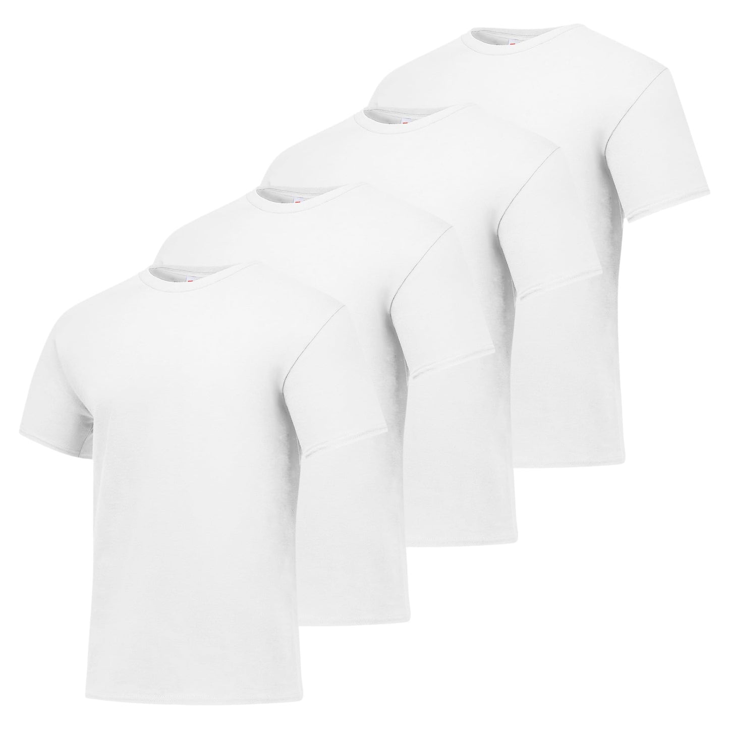 HOTHanes Men's T-Shirt Pack - 4 or 6 Pack - Essential-T Crewneck Cotton T-Shirts - Everyday Men's Clothing - Big & Tall