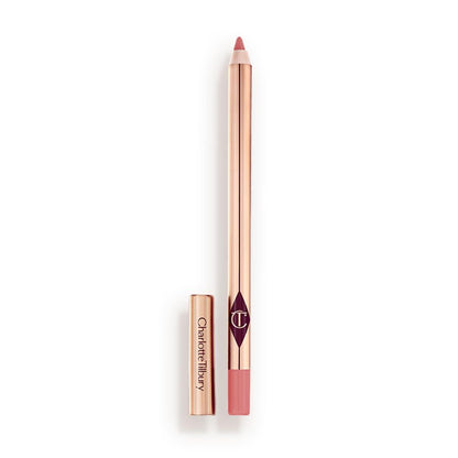 HOTCharlotte Tilbury Lip Cheat Lip Liner Pencil - Gives Lips a Fuller-Looking, Defined Pout - Enriched with Jojoba Oil & Hyaluronic Acid - Waterproof, Smudge-Proof & Transfer-Proof