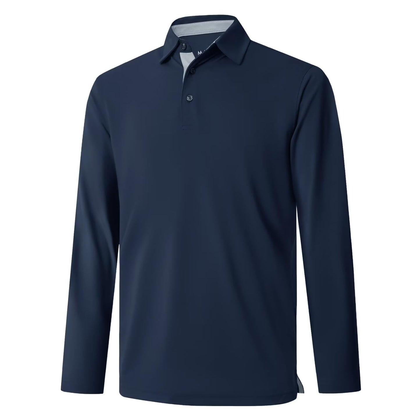 HOTMens Golf Shirt Short and Long Sleeve Moisture Wicking Dry Fit Performance Solid Casual Pique Golf Polo Shirts for Men