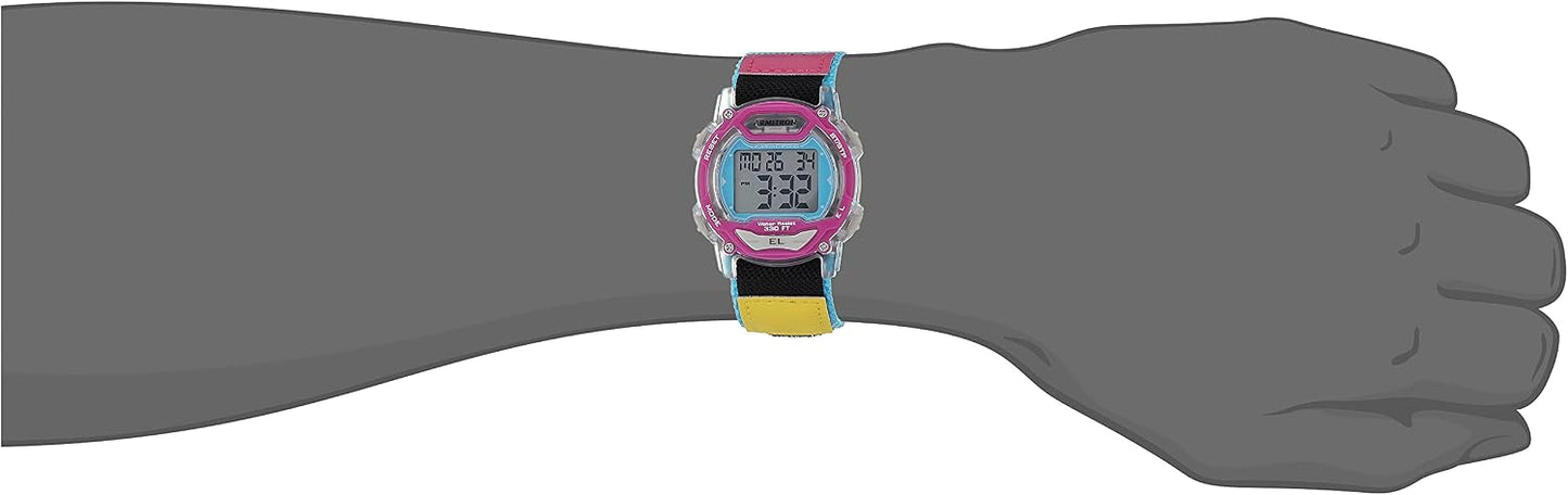HOTArmitron Sport Unisex Digital Chronograph Nylon Strap Watch, 45-7004