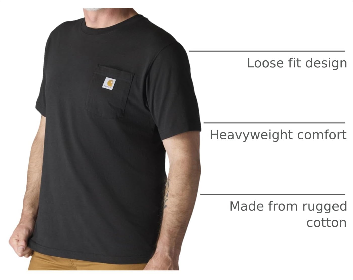 HOTCarhartt Men's Iconic K87 Pocket T-Shirt