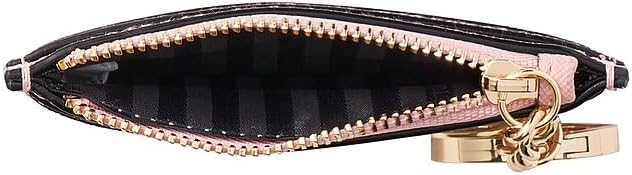 HOTVictoria's Secret The Victoria Card Case Key Chain, Pink Iconic Stripe