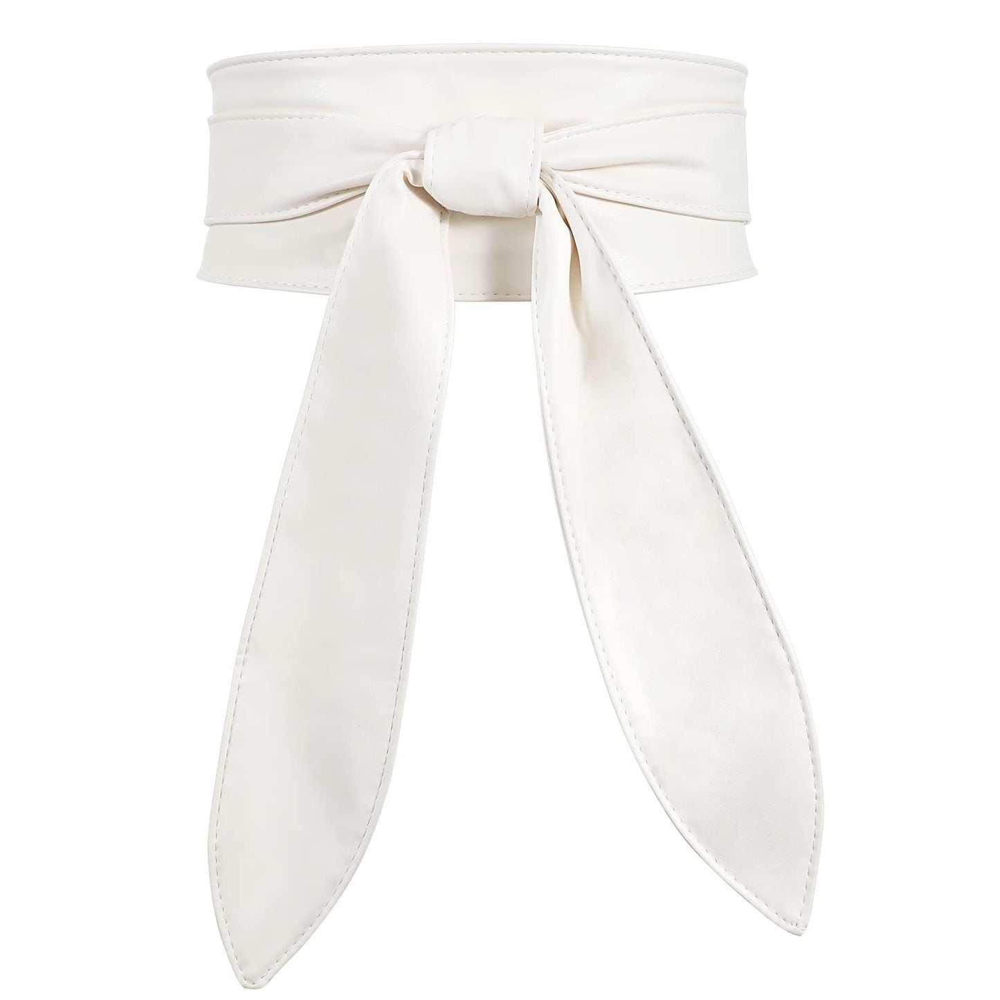 HOTWHIPPY Women Obi Belt Fashion Wrap Around Wide Waistband Knotted Belt for Dress