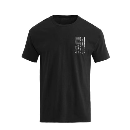 HOTH HYFOL Men's Graphic T-Shirts USA Flag Cotton Short Sleeve American Patriotic Crewneck Casual Regular Tee Shirts