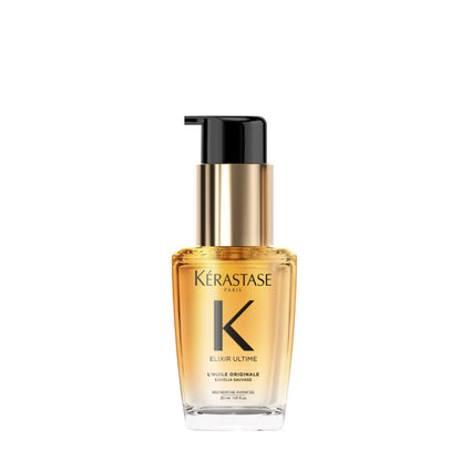 HOTKerastase Elixir Ultime Refillable Hair Oil - Hydrates & Smoothes Frizz, Adds Shine, With Wild Camellia, Sandalwood and Freesia Fragrance, Nourishes & Strengthens Hair