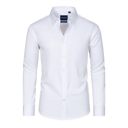 HOTAlimens & Gentle Slim Fit Dress Shirts for Men Long Sleeve Stretch Stain Proof Wrinkle Free Button Down Shirts Formal Shirts