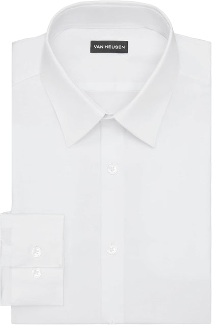HOTVan Heusen Men's Flex Collar Slim Fit Stretch Dress Shirt