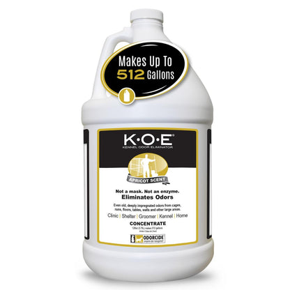 HOTOdorcide K.O.E Kennel Odor Eliminator Concentrate, Fresh Scent, 16 oz - Non-Enzymatic Formula for Cages, Runs, Home and Kennel Use