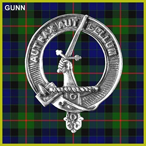HOTGunn Scottish Clan Crest Badge Sporran
