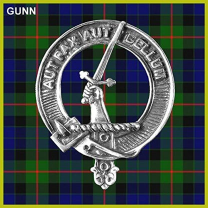 HOTGunn Scottish Clan Crest Badge Sporran