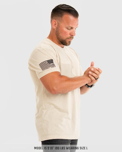 HOTPatriot Crew Earth Tones Flag T-Shirt (6 Pack)