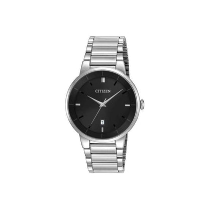 HOTCitizen Quartz Mens Watch, Stainless Steel, Classic