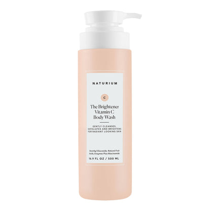 HOTNaturium The Energizer Body Wash, Cooling & Refreshing Formula with Mandelic Acid, Deeply Cleanses & Neutralizes Body Odor, 16.9 oz