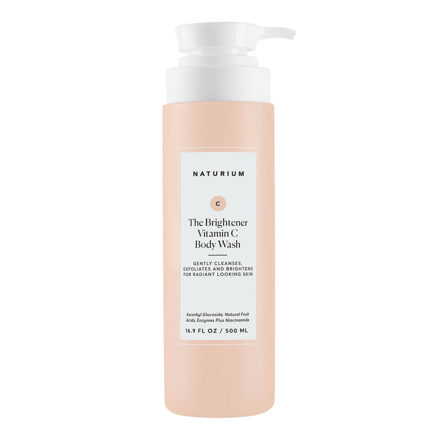 HOTNaturium The Glow Getter Multi-Oil Hydrating Body Wash, Gentle Cleanser, 16.9 oz