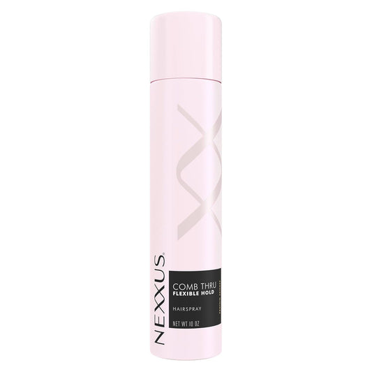 HOTNexxus Styling Spray Comb Thru Finish Flexible Hold Hairspray Powered by STYLEPROTECT Technology 10 oz