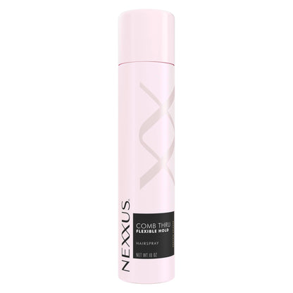 HOTNexxus Styling Spray Comb Thru Finish Flexible Hold Hairspray Powered by STYLEPROTECT Technology 10 oz