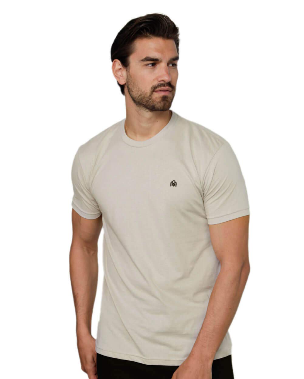 HOTMens T Shirts Soft Cotton Crew Neck Athletic Fit Casual Tees S-4XL | Soft cotton blend casual tee shirts with 4-way stretch - tag-free athletic fit for gym, work & casual wear. A go-to gift.