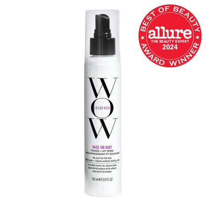 HOTCOLOR WOW Raise the Root Thicken and Lift Spray, Root Lift and Volume Spray for Fine Flat Hair