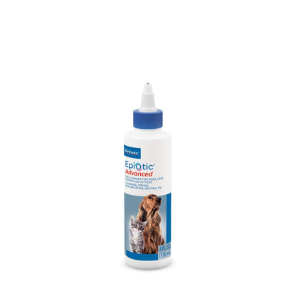 HOTEpiotic Advanced Ear Cleanser|Gentle Ear Cleanser for Dogs and Cats | Neutral pH routine dog ear wash and cat ear cleaner dries wet ears, cleanses wax & debris to smell fresh and clean